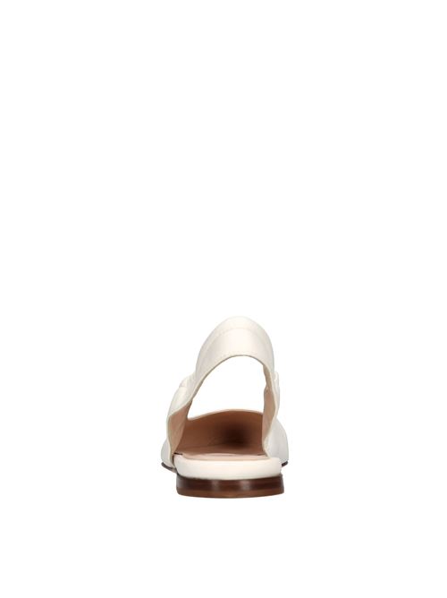 Ballerine slingback in pelle LORENA PAGGI | 31205 PLONGEBIANCO-VERDE